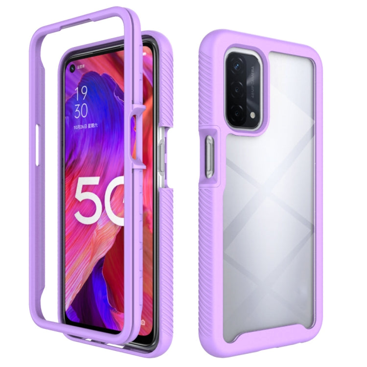 Starry Sky Solid Color Series Shockproof PC + TPU Case, For OPPO A31 — view 17