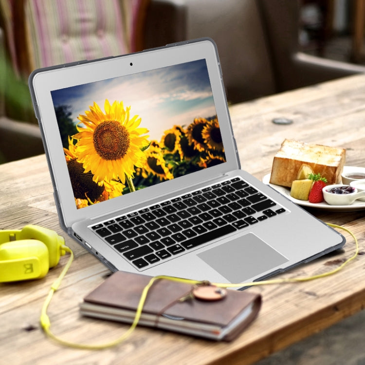 TPU + PC Two-color Anti-fall Laptop Protective Case