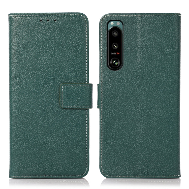 Litchi Texture PU + TPU Horizontal Flip Leather Case with Holder & Card Slots & Wallet