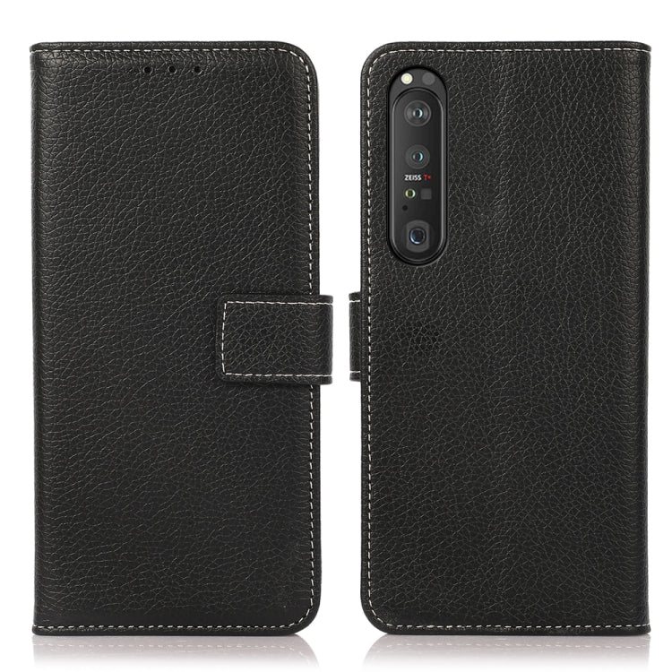 Litchi Texture PU + TPU Horizontal Flip Leather Case with Holder & Card Slots & Wallet