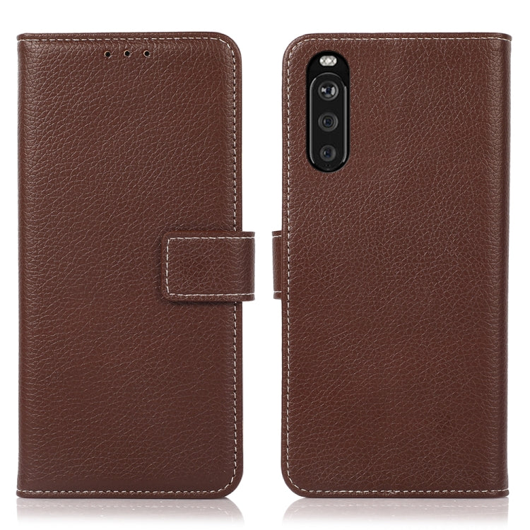 Litchi Texture PU + TPU Horizontal Flip Leather Case with Holder & Card Slots & Wallet