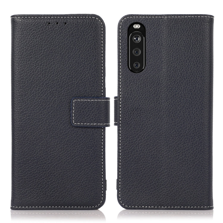 Litchi Texture PU + TPU Horizontal Flip Leather Case with Holder & Card Slots & Wallet