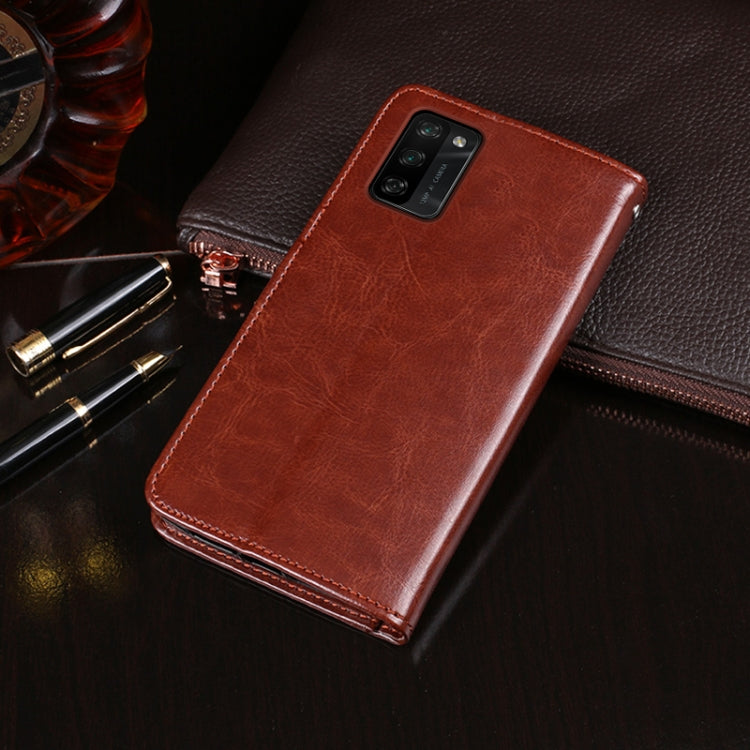 idewei Crazy Horse Texture Horizontal Flip Leather Case with Holder & Card Slots & Wallet