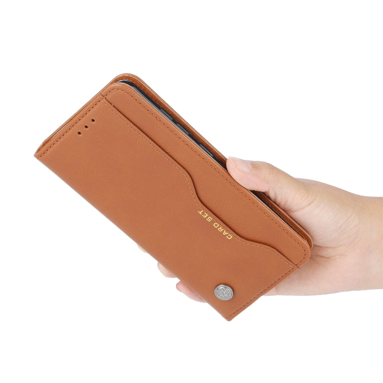 Knead Skin Texture Horizontal Flip Leather Case with Photo Frame & Holder & Card Slots & Wallet