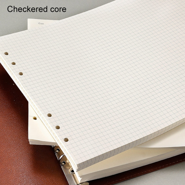 B5 Faux Leather Loose-leaf Grid Notebook — view 15