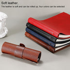 B5 Faux Leather Loose-leaf Grid Notebook — view 19