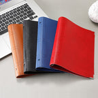 A5 Faux Leather Loose-leaf Grid Notebook — view 23