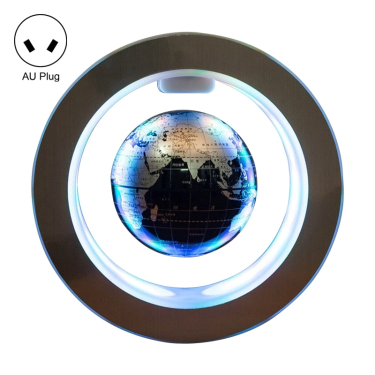 Living Room Desktop Decorations Magnetic Levitation Globe with LED Light — EU Plug