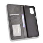 Magnetic Buckle Retro Crazy Horse Texture Horizontal Flip Leather Case with Holder & Card Slots & Photo Frame