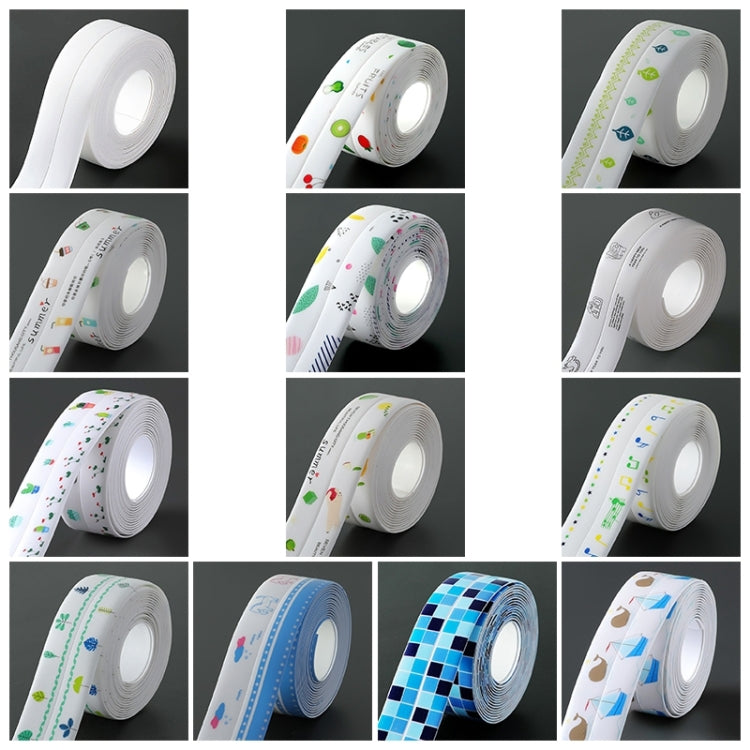 Kitchen Beauty Stitching Stickers Waterproof Mildew Proof Moisture Proof High Temperature Sticker — White Background