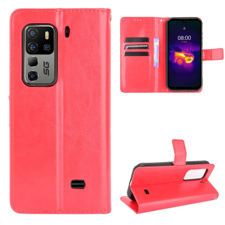 Crazy Horse Texture Horizontal Flip Leather Case with Holder & Card Slots & Lanyard