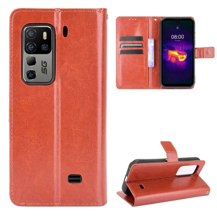 Crazy Horse Texture Horizontal Flip Leather Case with Holder & Card Slots & Lanyard