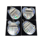 Mini Dazzle Acrylic 8 Tone Thumb Piano Kalimba Musical Instruments — Heart