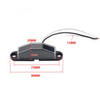 Trailer / RV / Truck 10-30V 4LED Triangle License Plate Light