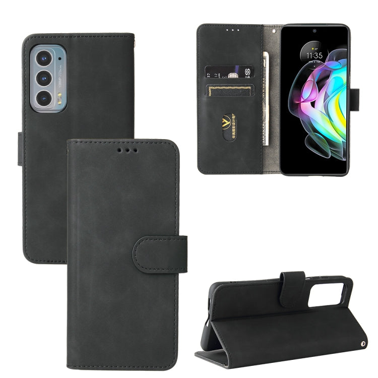 Solid Color Skin Feel Magnetic Buckle Horizontal Flip Calf Texture PU Leather Case with Holder & Card Slots & Wallet — view 11