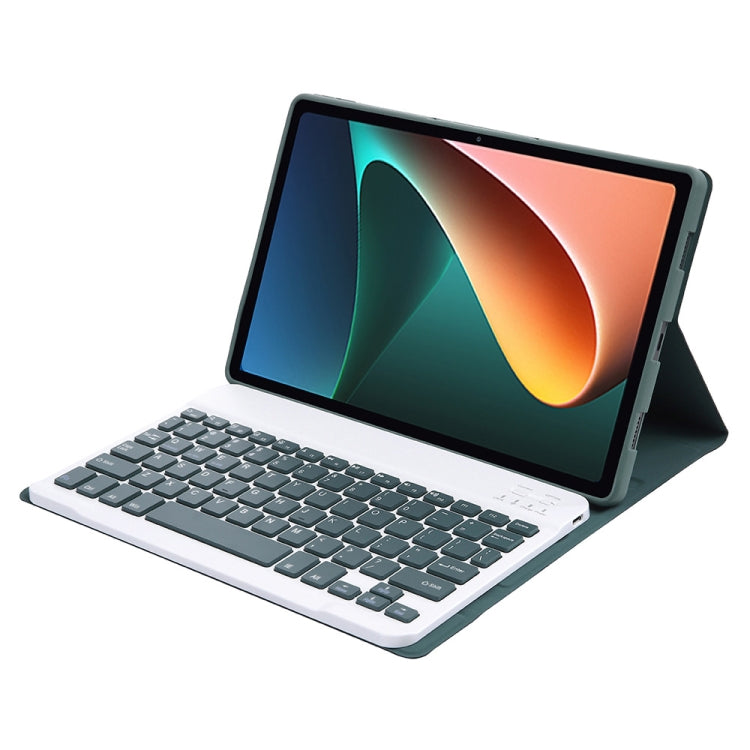 AN05 Ultra-thin Detachable Lambskin Texture TPU Bluetooth Keyboard Leather Case with Holder For Xiaomi Pad 5 / 5 Pro