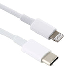 USB-C / Type-C to 8 Pin PD Fast Charging Cable, Cable Length: 1m, 12W 5V/2A — view 3