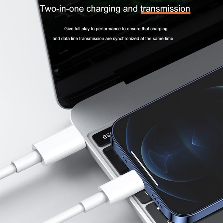 USB-C / Type-C to 8 Pin PD Fast Charging Cable, Cable Length: 1m, 12W 5V/2A — view 4