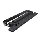 Car Modification Adjustable American Carbon Fiber Pattern License Plate Frame