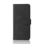 Solid Color Skin Feel Magnetic Buckle Horizontal Flip Calf Texture PU Leather Case with Holder & Card Slots & Wallet