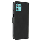 Solid Color Skin Feel Magnetic Buckle Horizontal Flip Calf Texture PU Leather Case with Holder & Card Slots & Wallet