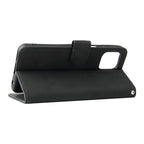 Solid Color Skin Feel Magnetic Buckle Horizontal Flip Calf Texture PU Leather Case with Holder & Card Slots & Wallet