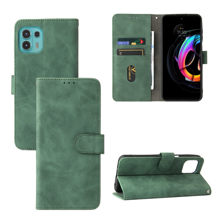 Solid Color Skin Feel Magnetic Buckle Horizontal Flip Calf Texture PU Leather Case with Holder & Card Slots & Wallet