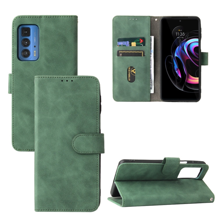 Solid Color Skin Feel Magnetic Buckle Horizontal Flip Calf Texture PU Leather Case with Holder & Card Slots & Wallet