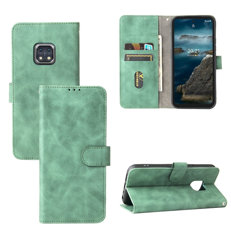Solid Color Skin Feel Magnetic Buckle Horizontal Flip Calf Texture PU Leather Case with Holder & Card Slots & Wallet