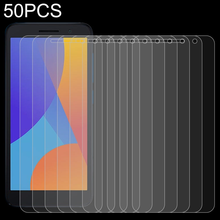 50 PCS 0.26mm 9H 2.5D Tempered Glass Film, For Lenovo Legion Duel 2 (50 PCS)