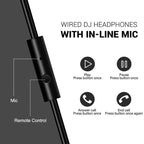 OneOdio Pro-10 Head-mounted Noise Reduction Wired Headphone with Microphone — view 9