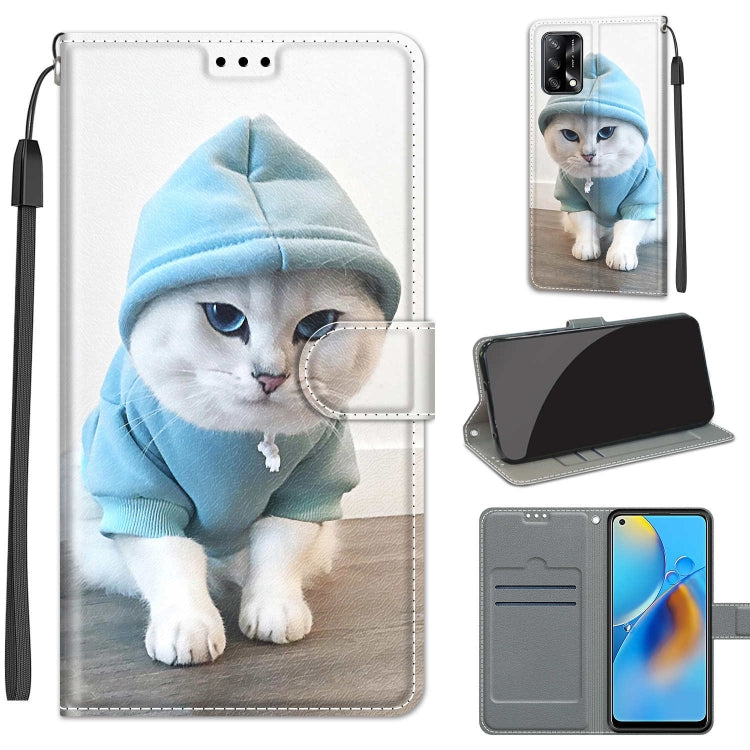 Voltage Coloured Drawing Magnetic Clasp Horizontal Flip PU Leather Case with Holder & Card Slots