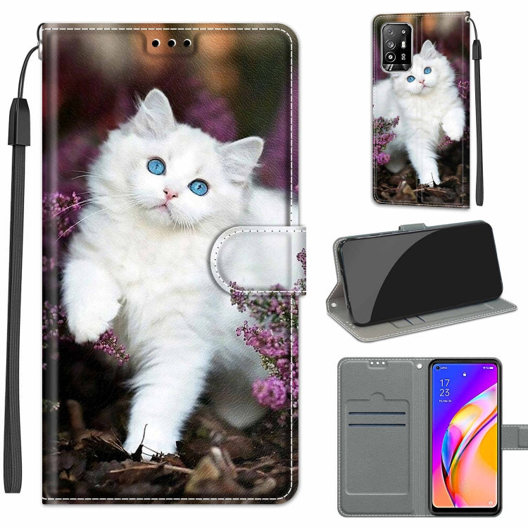 Voltage Coloured Drawing Magnetic Clasp Horizontal Flip PU Leather Case with Holder & Card Slots