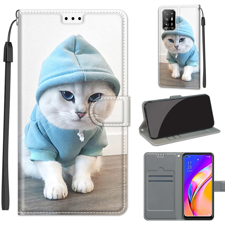 Voltage Coloured Drawing Magnetic Clasp Horizontal Flip PU Leather Case with Holder & Card Slots