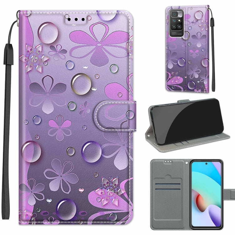 Voltage Coloured Drawing Magnetic Clasp Horizontal Flip PU Leather Case with Holder & Card Slots