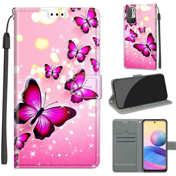 Voltage Coloured Drawing Magnetic Clasp Horizontal Flip PU Leather Case with Holder & Card Slots