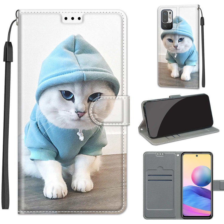 Voltage Coloured Drawing Magnetic Clasp Horizontal Flip PU Leather Case with Holder & Card Slots