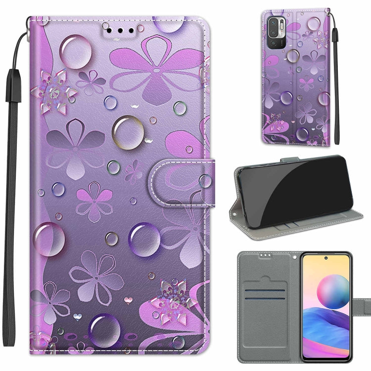 Voltage Coloured Drawing Magnetic Clasp Horizontal Flip PU Leather Case with Holder & Card Slots