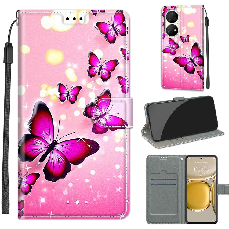 Voltage Coloured Drawing Magnetic Clasp Horizontal Flip PU Leather Case with Holder & Card Slots
