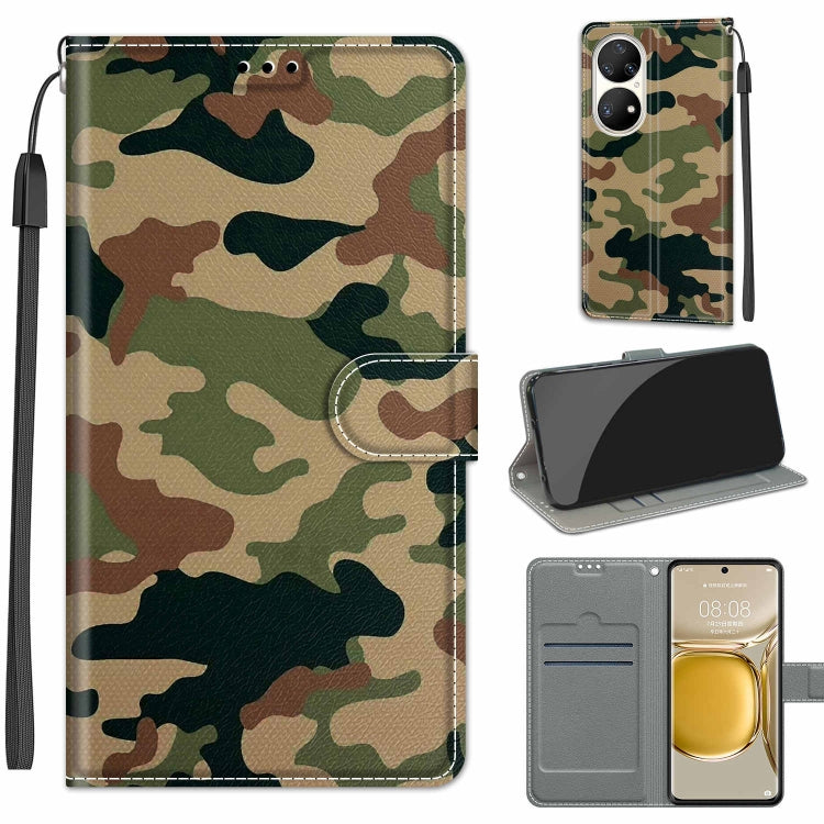 Voltage Coloured Drawing Magnetic Clasp Horizontal Flip PU Leather Case with Holder & Card Slots