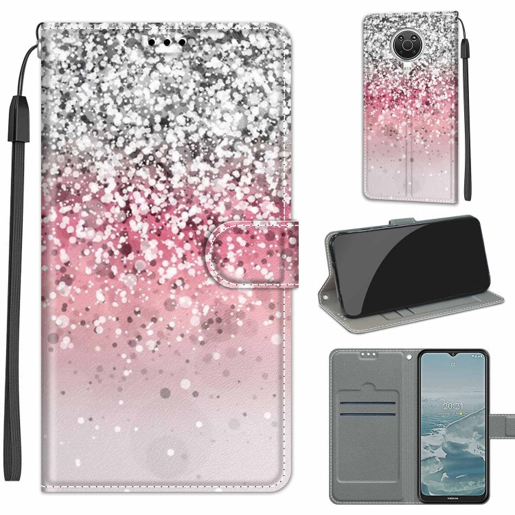 Voltage Coloured Drawing Magnetic Clasp Horizontal Flip PU Leather Case with Holder & Card Slots — C10 Black Red Tape