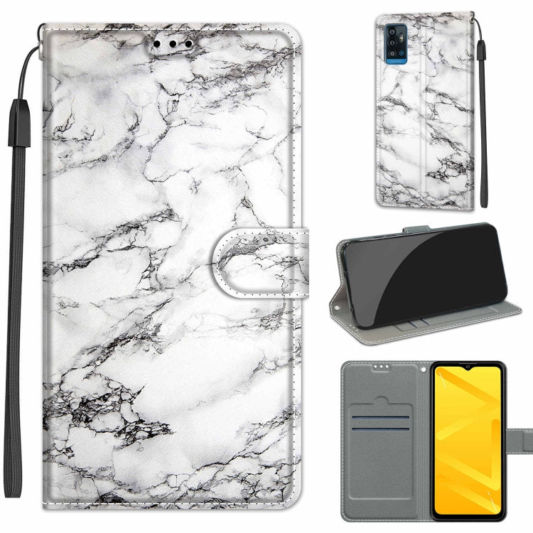 Voltage Coloured Drawing Magnetic Clasp Horizontal Flip PU Leather Case with Holder & Card Slots