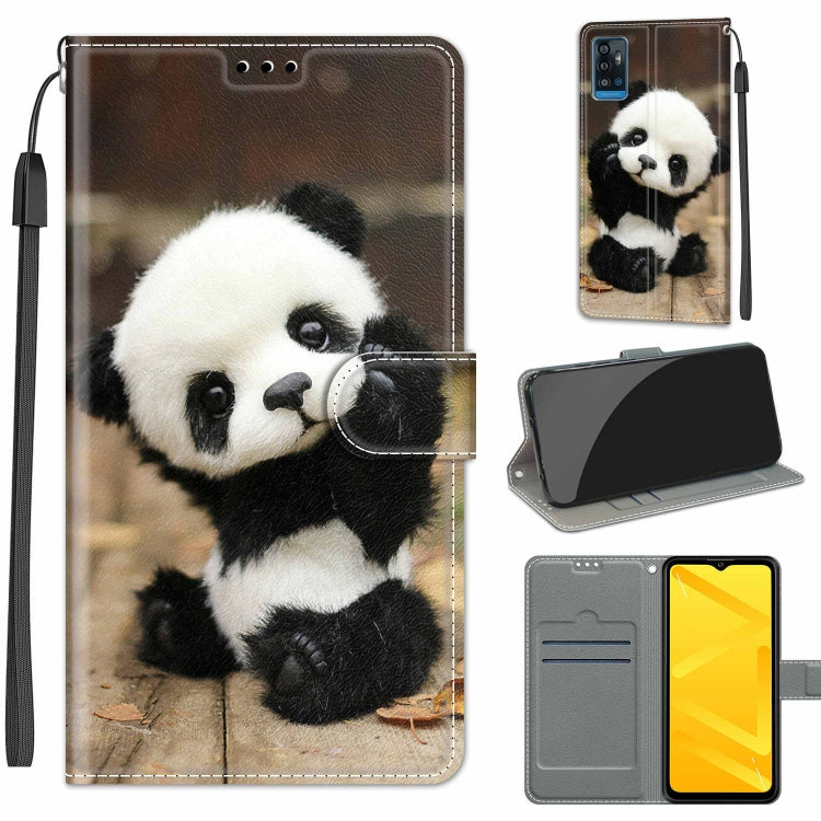 Voltage Coloured Drawing Magnetic Clasp Horizontal Flip PU Leather Case with Holder & Card Slots
