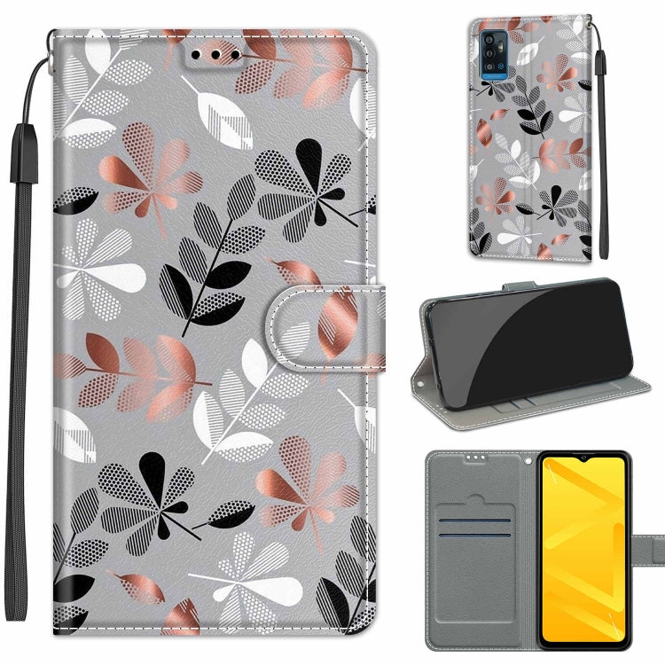 Voltage Coloured Drawing Magnetic Clasp Horizontal Flip PU Leather Case with Holder & Card Slots