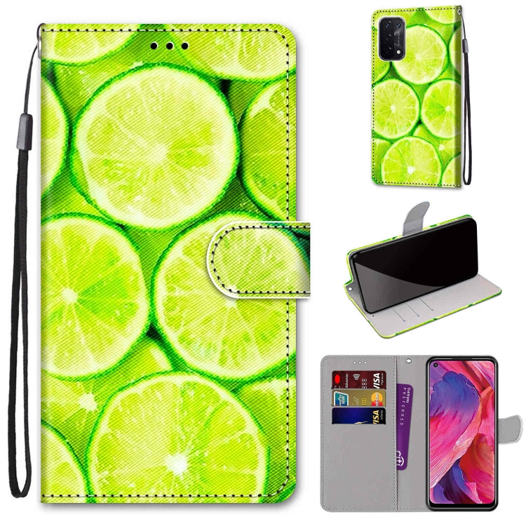 Coloured Drawing Cross Texture Horizontal Flip PU Leather Case with Holder & Card Slots & Wallet & Lanyard