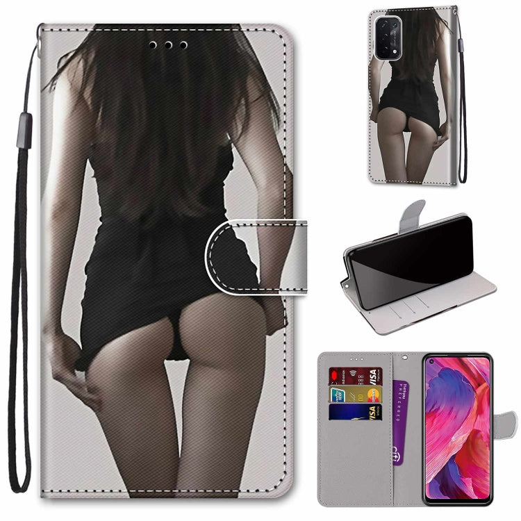 Coloured Drawing Cross Texture Horizontal Flip PU Leather Case with Holder & Card Slots & Wallet & Lanyard