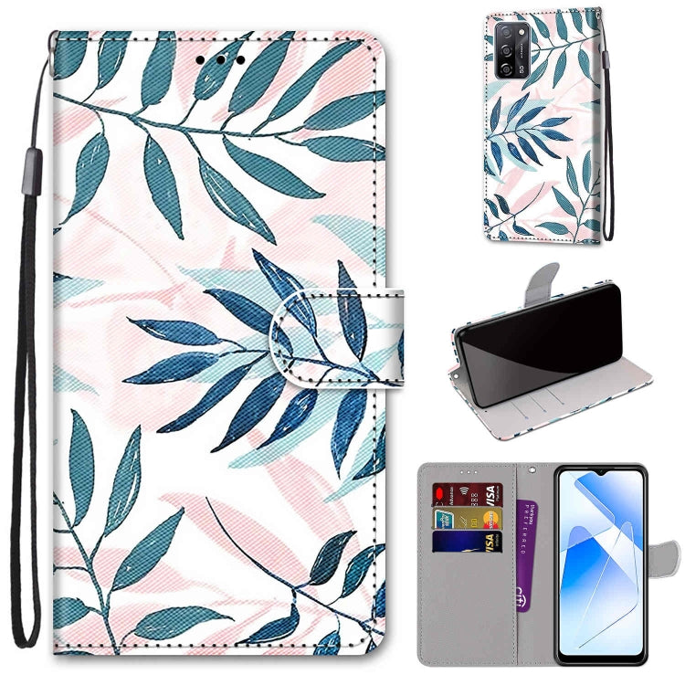 Coloured Drawing Cross Texture Horizontal Flip PU Leather Case with Holder & Card Slots & Wallet & Lanyard
