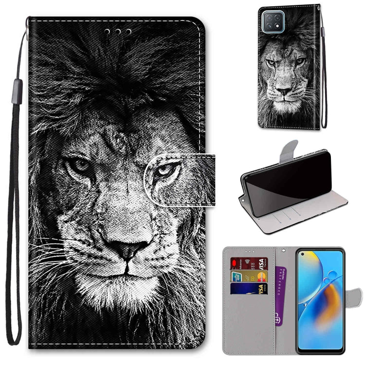Coloured Drawing Cross Texture Horizontal Flip PU Leather Case with Holder & Card Slots & Wallet & Lanyard