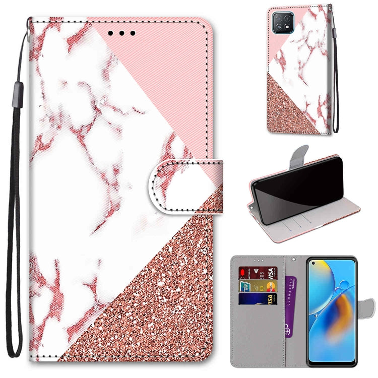 Coloured Drawing Cross Texture Horizontal Flip PU Leather Case with Holder & Card Slots & Wallet & Lanyard