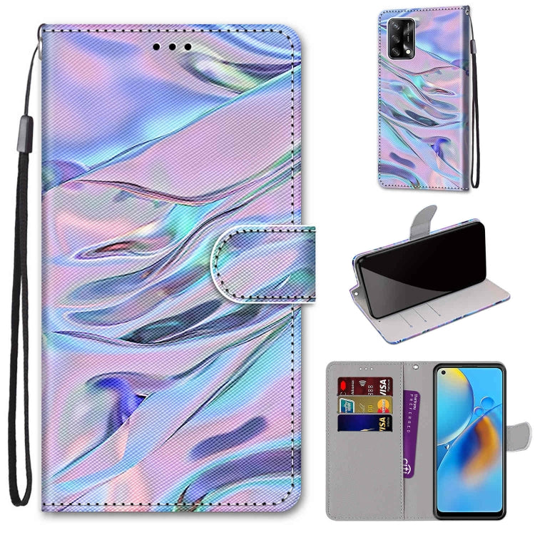Coloured Drawing Cross Texture Horizontal Flip PU Leather Case with Holder & Card Slots & Wallet & Lanyard